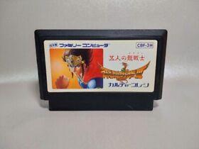 HIRYU NO KEN III 3 Famicom Cartridge Only Nintendo fc
