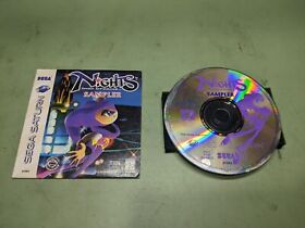 Nights into Dreams [Sampler] Sega Saturn Disk and Manual Only