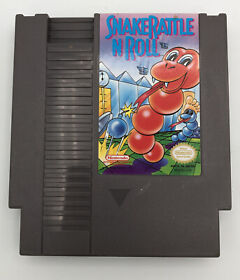 Snake Rattle 'n' Roll (1990) by Rare for Nintendo NES Loose - TESTED!!