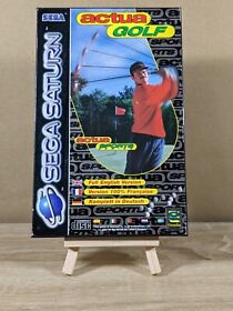 Actua Golf - Sega Saturn Game - 1996 - PAL