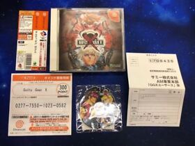 Dreamcast Guilty Gear X Mini Cd Band With Postcard Dc Japan KA