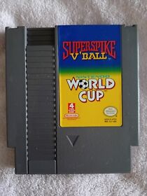 SUPER SPIKE V'BALL / WORLD CUP NINTENDO NES NTSC US 2 in 1 GAME CART ONLY