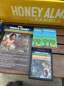 Tropical Trouble (Intellivision, 1983) Complete with overlays