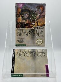 Battle of Olympus (Nintendo Entertainment System, 1989) CAJA Y ¡Bonito manual solo!