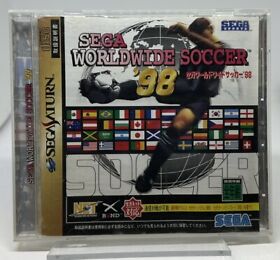 Sega Worldwide Soccer '98 Sega Saturn gs-9187