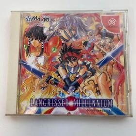 LANGRISSER MILLENNIUM Dreamcast Sega free shipping Japan Japanese vidro game