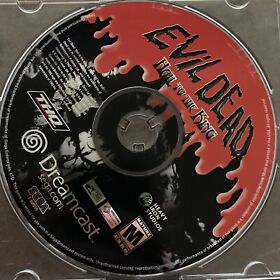 Evil Dead: Hail to the King (Sega Dreamcast, 2000) Authentic Game Disc Only
