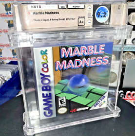 💥pOp 1💥 Marble Madness Gameboy Color Super New Sealed VGA WATA CGC NES GBC GBA