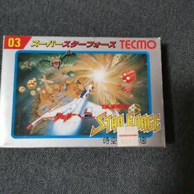 SUPER STAR FORCE Famicom Nintendo FC Japan Action Shooter Game TECMO