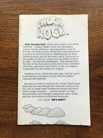 Chuck Rock (missing cover) Sega CD Instruction Manual Only