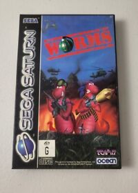 Worms - SEGA Saturn (SS) Game *W/ Manual - PAL - Free Tracking*