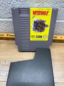 Werewolf The Last Warrior Game for Original Nintendo NES **TESTED & AUTHENTIC**