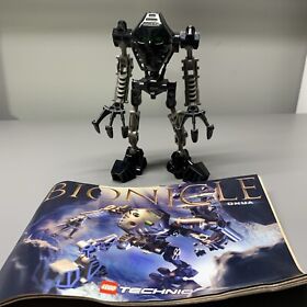 Lego Bionicle #8532 Toa Mata Onua. Complete Figure - 2001 Preowned. With Manual