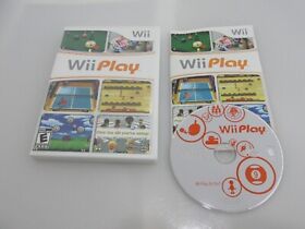 Wii Play Game Box Instructions Disc Tested & Working