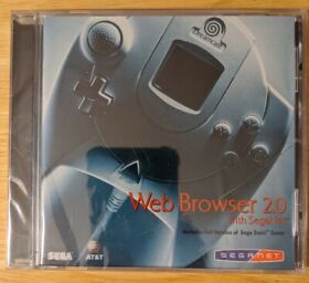 PlanetWeb Web Browser 2.0 (Sega Dreamcast) Sealed New