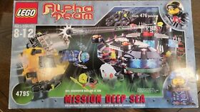 LEGO Alpha Team: Deep Sea - Ogel Underwater Base 4795 (95% Complete)