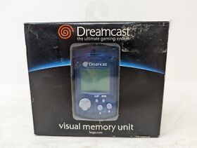 Sega Dreamcast VMU Memory Unit Translucent Blue AUTHENTIC OEM Brand New! NIB