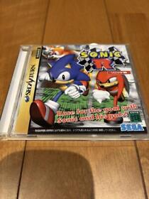 Sonic R Sega Saturn SS Language Japanese Racing Game "good" Japan Used