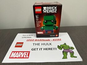 LEGO 41592 MARVEL The Hulk Brickheadz Brick # 8 Retired NIB and Sealed