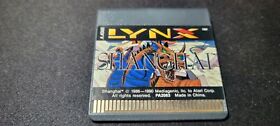 Shanghai Mediagenic Atari Lynx NRMT condition game cartridge
