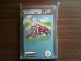 "Rad Racer" Nintendo Entertainment System NES Game New/Sealed/VGA Graded U90+