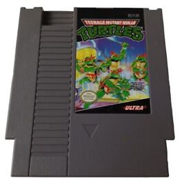 Teenage Mutant Ninja Turtles (Nintendo NES, 1989) Cleaned and Tested