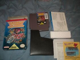 WURM: Journey to the Center of the Earth complete NES Nintendo