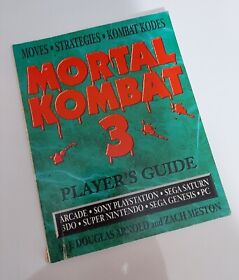 Mortal Kombat 3 Player's Guide For Arcade SNES Genesis Saturn 3DO PS1 PC (Used)