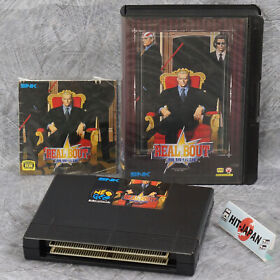 REAL BOUT FATAL FURY NEO GEO AES FREE SHIPPING SNK Ref 1234