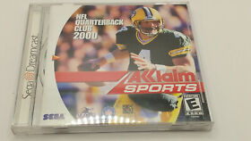 NFL Quarterback Club 2000 (Sega Dreamcast, ) CIB Tested & Working Disk NR MINT