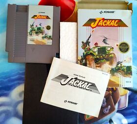 NES Jackal complete in box with manual, cleaned, tested, works great!