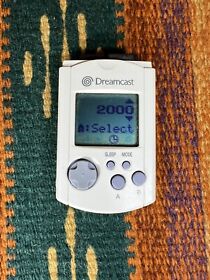 Sega Dreamcast Visual Memory Unit VMU Memory Card HKT-7000 TESTED