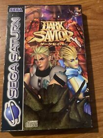 Dark Savior - Sega Saturn Action Adventure Fighting Strategy Video Game Boxed