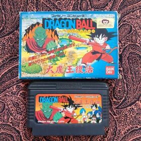 Famicom Dragon Ball: Daimaō Fukkatsu Role-playing Video game software Tested USE