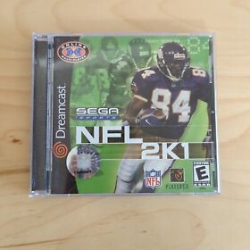 NFL 2K1 (SEGA Dreamcast, 2000)  CIB Complete 