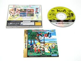 Sega Saturn VIRTUA FIGHTER KIDS Java Tea Original Japan 