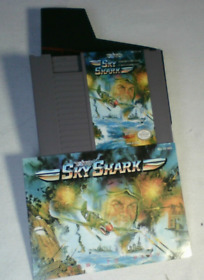 Sky Shark (Nintendo NES, 1989) CIB Complete - Game, Manual, Box, Protector