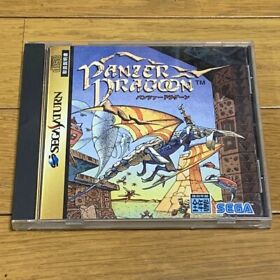 SEGA SATURN SS Panzer Dragoon Role playing Video game software with manual USED