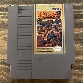P.O.W.: Prisoners of War (NES, 1989) Authentic Cartridge ~ Tested Working