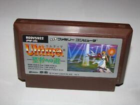 Ultima Quest of the Avatar Seija e no Michi Famicom NES Japan import US Seller
