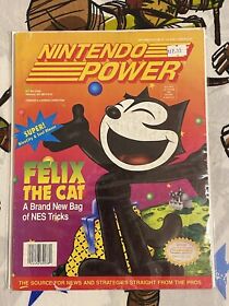 Nintendo Power Volume 40 September 1992 NES Felix The Cat + Spider-Man Poster