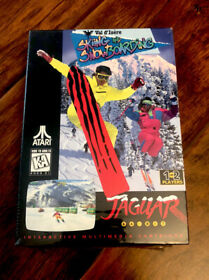 Atari Jaguar Val D'Isere Skiing and Snowboarding Brand New Factory Sealed NOS
