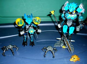 Lego Gali Master of Water Bionicle Set #70786+#70780 Protector of Water Bionicle