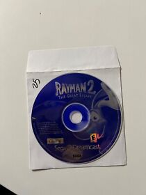 Rayman 2 Dreamcast - DISC ONLY, Tested & Working