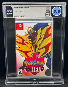 Pokemon Shield Nintendo Switch Sealed New WATA 9.8 A++ Graded CGC VGA
