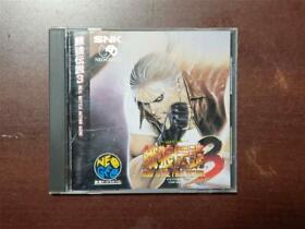 SNK NEO GEO CD Garou Densetsu 3 Fatal Fury Japan Game US Seller