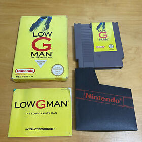 Juegos en caja de Nintendo NES - Low G Man The Low Gravity Man