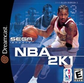 NBA 2K1 Sega Dreamcast Great Condition Complete Fast Shipping