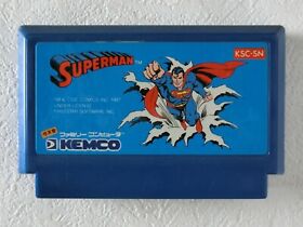 Superman NES KEMCO Nintendo Famicom From Japan