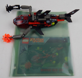 LEGO 4793 Alpha Team Ogel Shark Assault Sub Mission Deep Sea w/ Manual Sheets B
